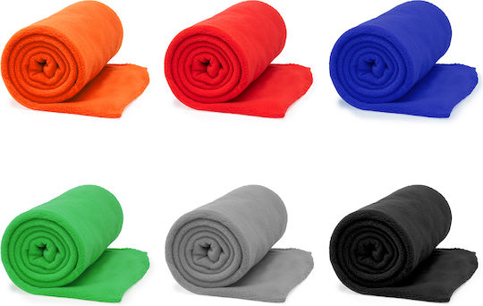 Κουβέρτα Fleece Καναπέ 120x150εκ. Orange