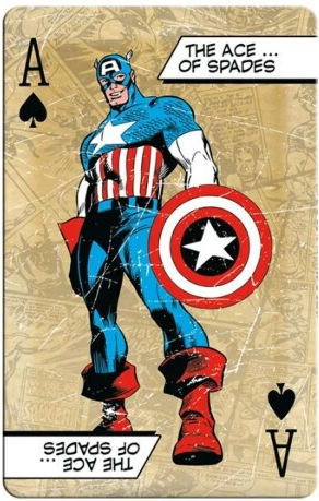 Waddingtons No.1 Comics Retro Ediție de colecție Pachet de cărți Plastifiată pentru Poker