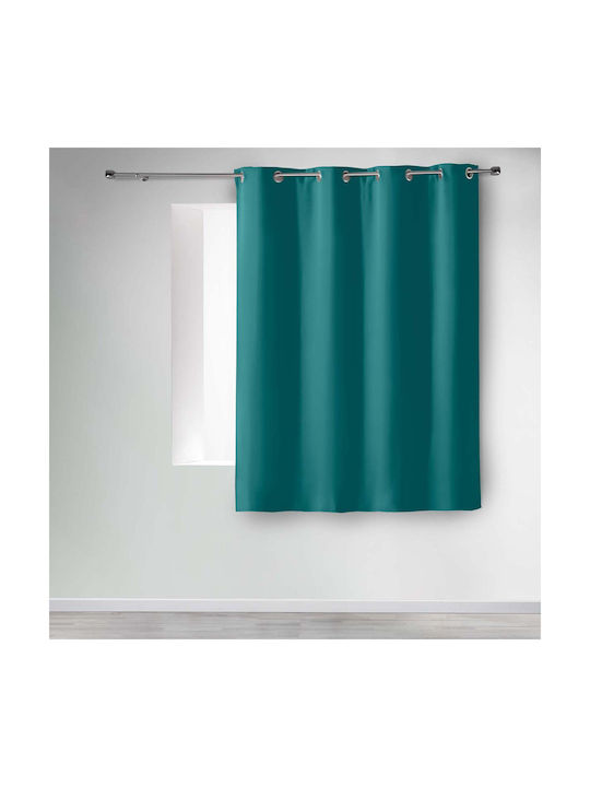 Curtain Blackout Window with Grommet Occult Blue 1612599 135x180cm