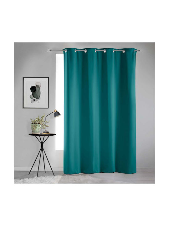 Curtain Blackout with Grommet Occult Blue 1612607 135x280cm