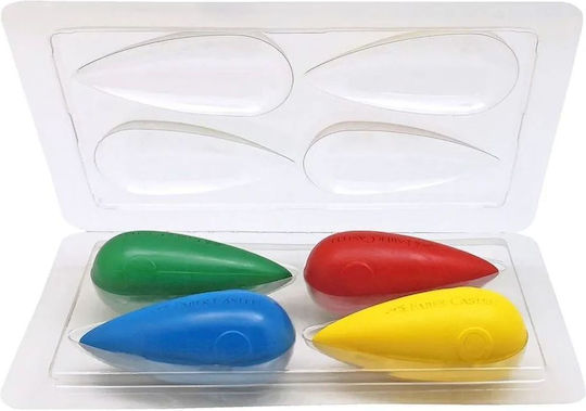 Κηρομπογιες Faber-castell Grasp Crayons 4 Χρωματα