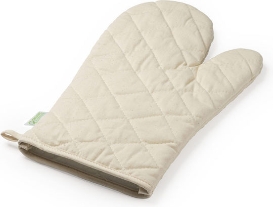 Ofenhandschuh Stoff in Beige Farbe 1Stück