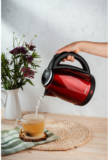 Rosberg Kettle 1.8lt 1800W Red