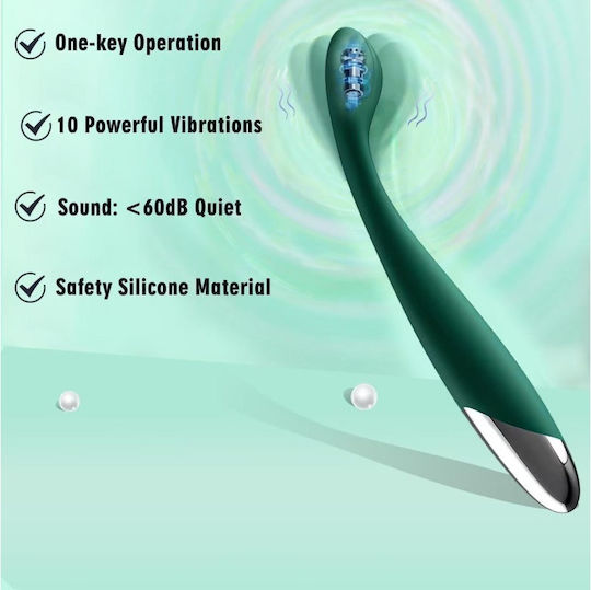 Ophelia's Dream Vibrator G-Spot Verde
