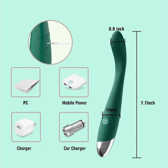 Ophelia's Dream Vibrator G-Spot Verde