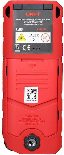 Uni-T Laser Distance Meter LM50D cu Capacitate de Măsurare până la 50m