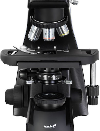 Levenhuk 850b Biological Binocular Microscope 40-2000x Optical Magnification