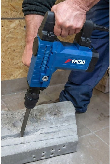 Dedra Κρουστικό Σκαπτικό Πιστολέτο Ρεύματος 1150W με Υποδοχή SDS Max DED7849