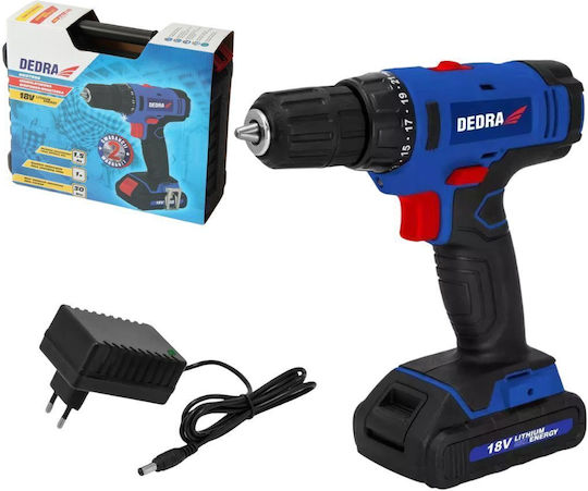 Dedra DED7880 Κατσαβίδι Μπαταρίας 18V 1x1.5Ah