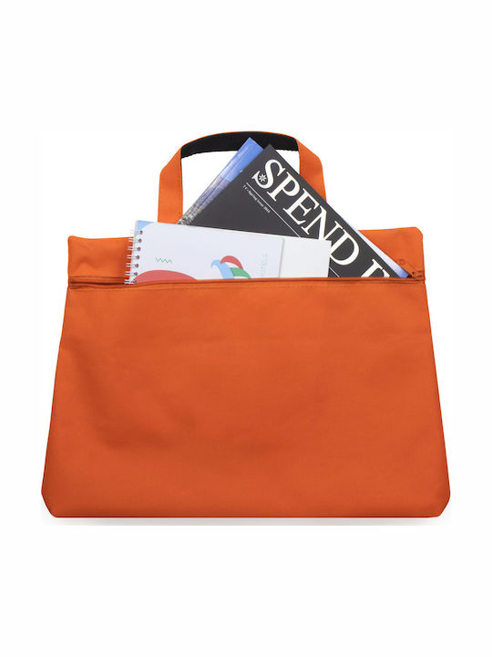 Drafting Bag with Zipper and Handle Blue