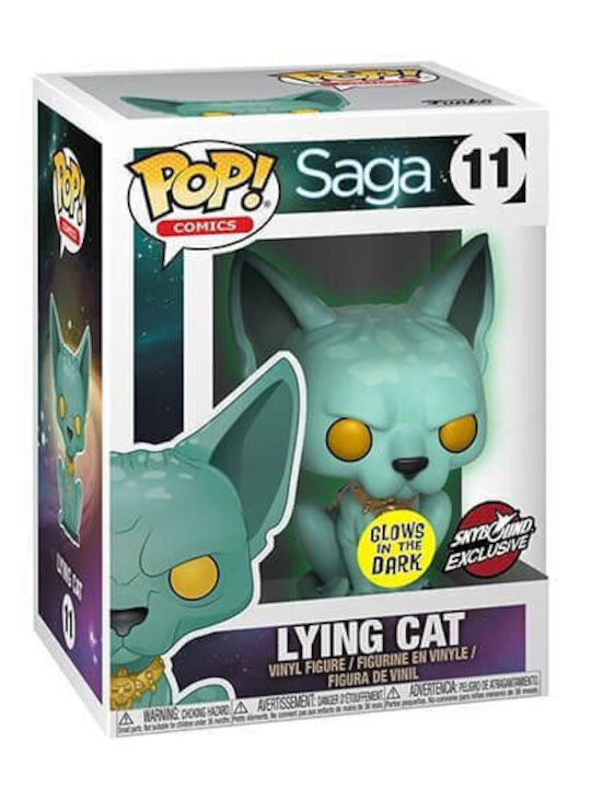 Funko Pop! Comics: Lying Cat Glows in the Dark Exclusive Funko Pop! Comics: Lying Cat Glows in the Dark Exclusive