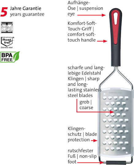 Westmark Grater for Fruits & Vegetables