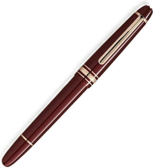 MontBlanc Meisterstuck Writing Pen Red Burgundy