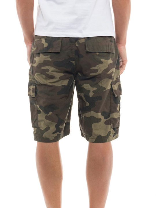 Ανδρική Βερμούδα Cargo Green Camo