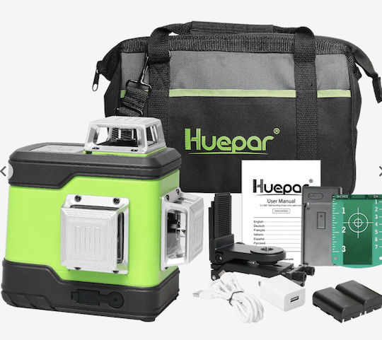 Huepar Γραμμικό Αλφάδι Laser