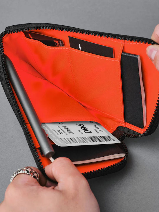 Мъжки Портфейл Пътнически с RFID Черен