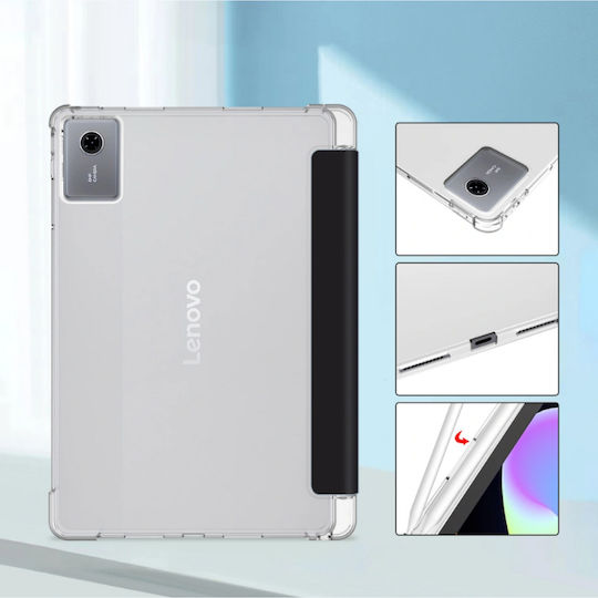 Tech-Protect SC Pen Hybrid Flip Cover Μαύρη (Lenovo Idea Tab 11.0 TB-336)