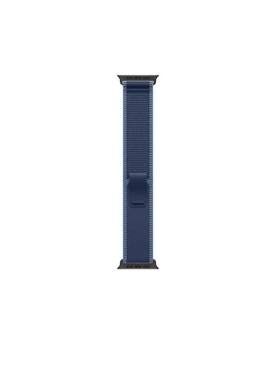 Apple Trail Loop M/L Armband Blue/Bright Blue - Black Titanium Finish (Apple Watch 44/45/46mm/Ultra 49mm) Apple Trail Loop M/L Armband Blue/Bright Blue - Black Titanium Finish (Apple Watch 44/45/46mm/Ultra 49mm)