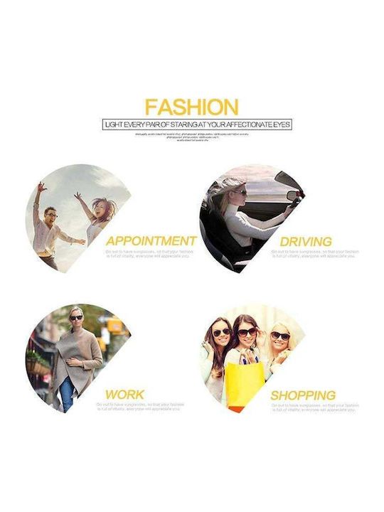 Men's Sunglasses with Brown Frame and Brown Polarized Mirror Lens TBD062211601E