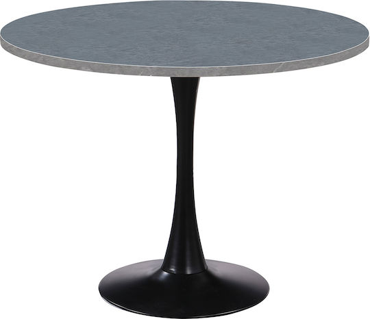 Eclipse Στρογγυλό Κουζίνας Stone Grey 100x100εκ. Eclipse Στρογγυλό Κουζίνας Stone Grey 100x100εκ.