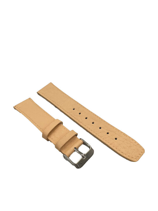 Tzevelion Leather Strap Pink 26mm