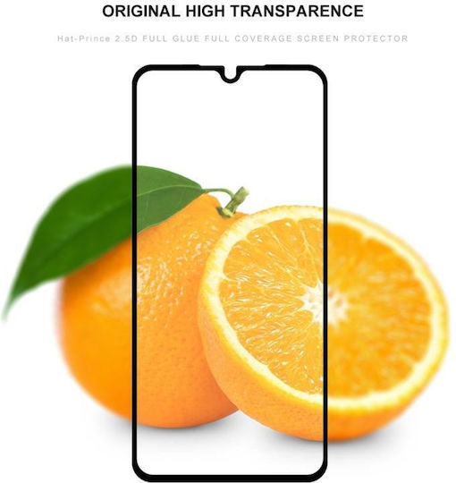 Hat-prince 2.5D 0.26mm Full Glue Full Face Tempered Glass Black (Mi 9 SE)