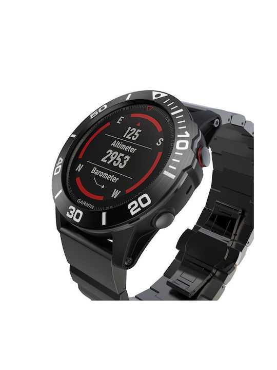 Smart Watch Protecție Bezel în culoarea Gri pentru Garmin Fenix 5X/5X Plus