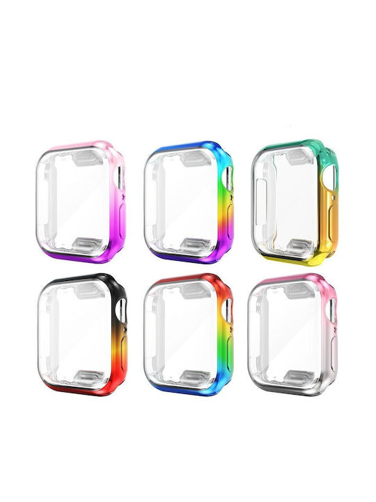 Carcasă de Silicon în culoarea Transparent pentru Apple Watch Series 3, 2, 1