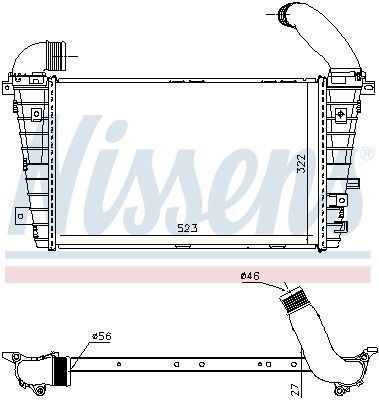 Nissens Intercooler Compressor