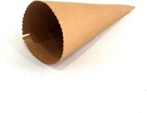 Χωνάκι Ρυζιού 9x21εκ Χαρτόνι 300γρ Craft 0517824 48τμχ