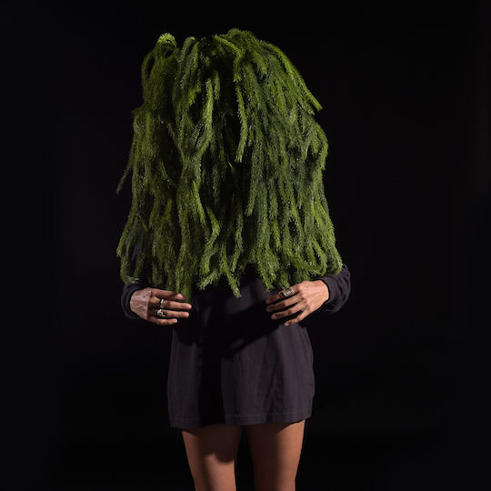 Supergreens Artificial Hanging Dark Green Fern 84 Cm 7-1640