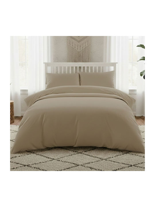Melinen Lavish Σεντόνι Υπέρδιπλο 240x270εκ. Beige