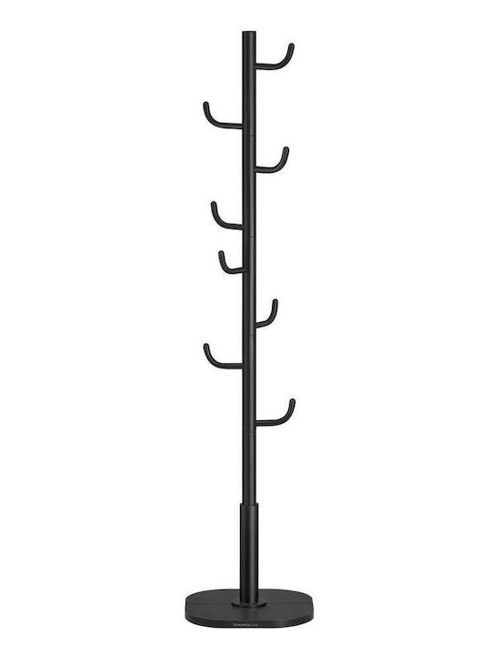Songmics Floor Garment Rack made of Metal Black