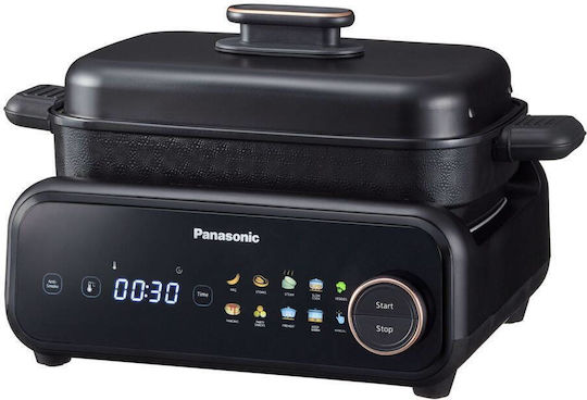 Panasonic Πολυμάγειρας 1524W με Χωρητικότητα 2.5lt Μαύρος