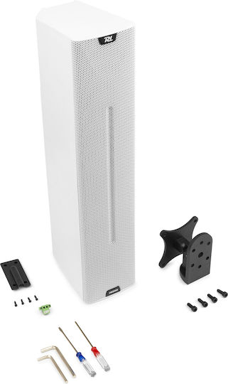 Power Dynamics Παθητικό Επιτοίχιο Ηχείο 260W (Τεμάχιο) Λευκό