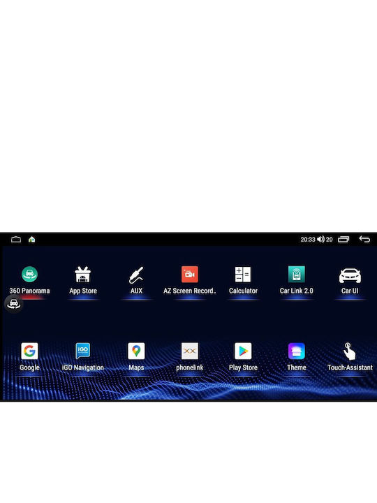 Lenovo Auto-Audiosystem für Lexus DE 2013-2017 (Bluetooth/USB/WiFi/GPS/Apple-Carplay/Android-Auto) mit Touchscreen 12.3"