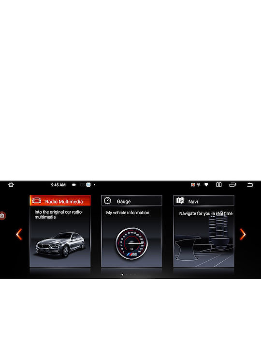 Digital IQ Car Audio System for BMW Series 1 2017-2023 (Bluetooth/USB/WiFi/GPS/Apple-Carplay/Android-Auto) with Touch Screen 10.25"