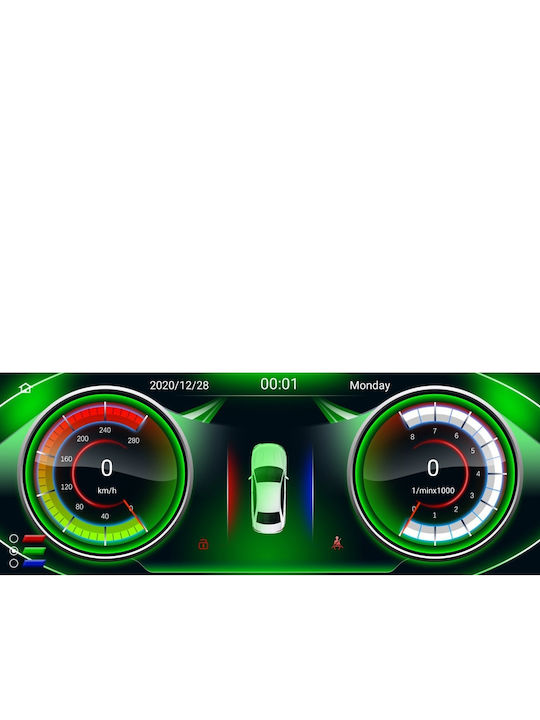 Digital IQ Car Audio System for BMW Series 1 2017-2023 (Bluetooth/USB/WiFi/GPS/Apple-Carplay/Android-Auto) with Touch Screen 10.25"