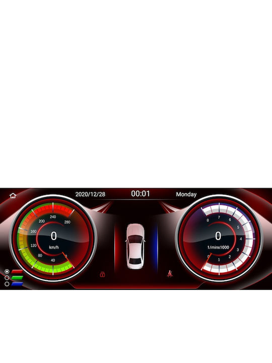 Digital IQ Car Audio System for BMW Series 1 2017-2023 (Bluetooth/USB/WiFi/GPS/Apple-Carplay/Android-Auto) with Touch Screen 10.25"