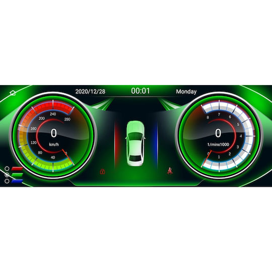 Digital IQ Ηχοσύστημα Αυτοκινήτου για BMW Σειρά 3 2018-2023 (Bluetooth/USB/WiFi/GPS/Apple-Carplay/Android-Auto) με Οθόνη Αφής 10.25"