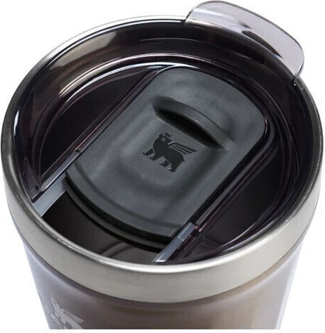 Stanley The Textured Glass Thermos Stainless Steel BPA Free 470ml Gun Metal Shine