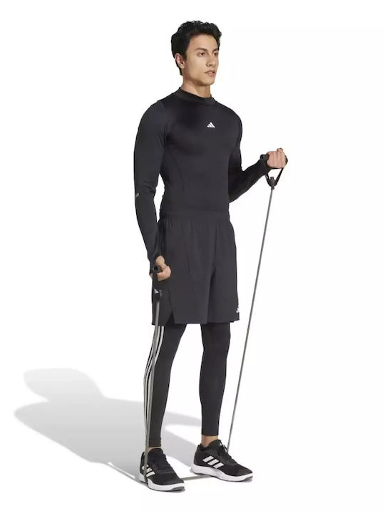 adidas Techfit Men's Sports Long Leggings Black