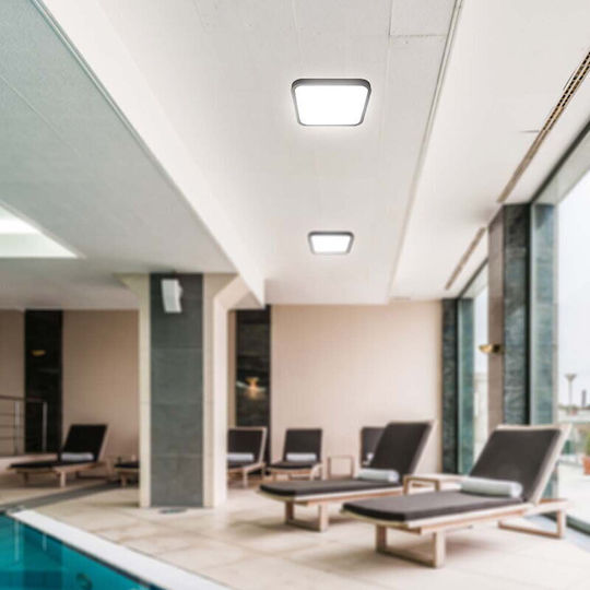 V-TAC Plafonieră de Tavan 101buc Albă cu LED Integrat