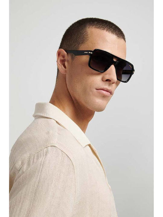 Carrera Men's Sunglasses with Brown Tartaruga Horn-Rimmed Frame and Grey Gradient Lens 377/S 086/9K