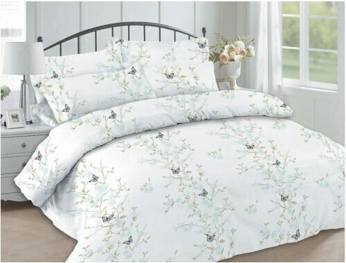 DeLuxe Pucioasa Set Double 200x220 Alb