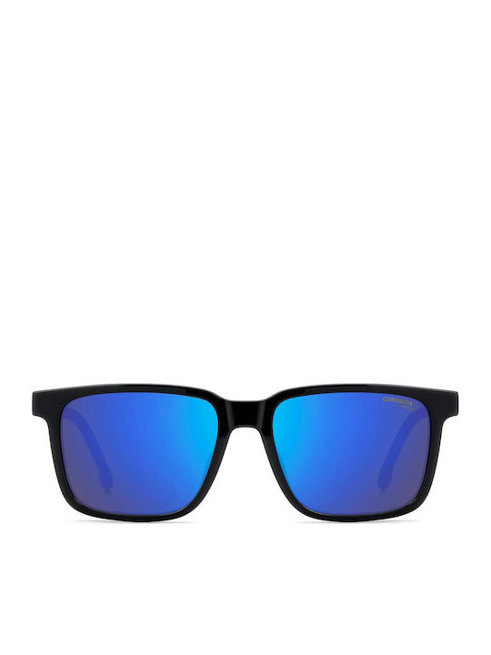 Carrera Men's Sunglasses With Black Horn-Rimmed Frame And Grey Lens 13/S D51/Z0