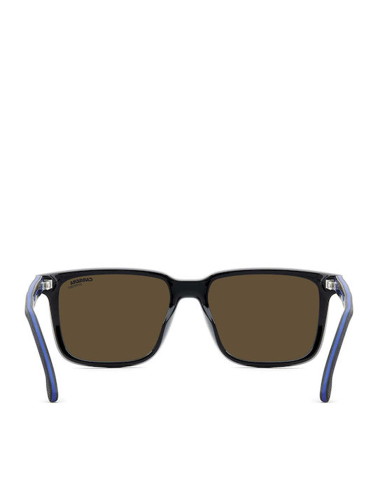 Carrera Men's Sunglasses With Black Horn-Rimmed Frame And Grey Lens 13/S D51/Z0