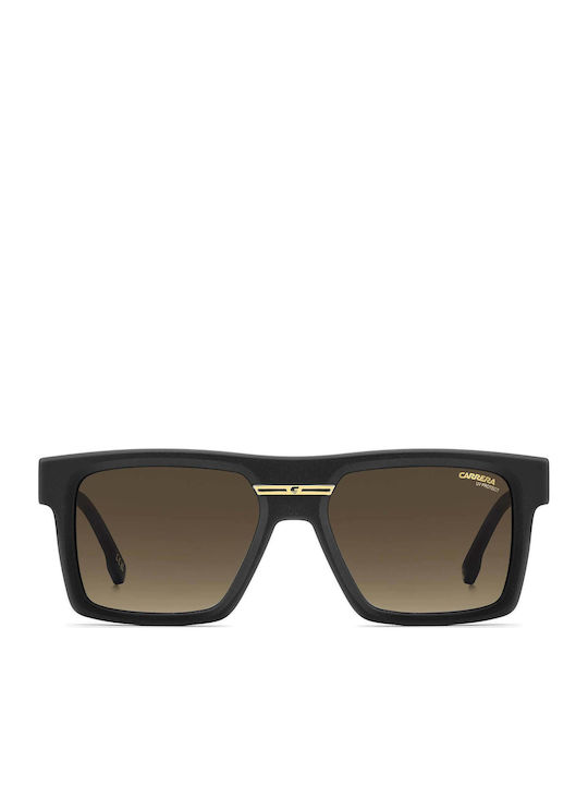 Carrera Sunglasses Μαύρα with Acetate Frame & Black Lens