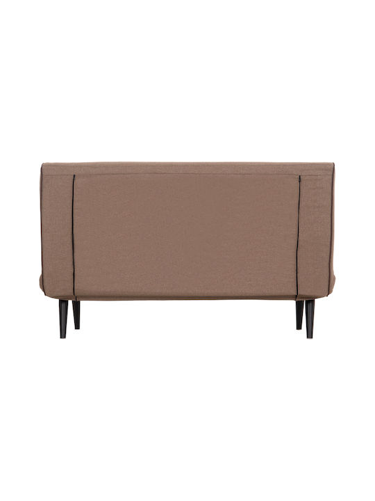 Asma Двуместен Диван Спалня Текстил Dark Beige 143x78x84см.