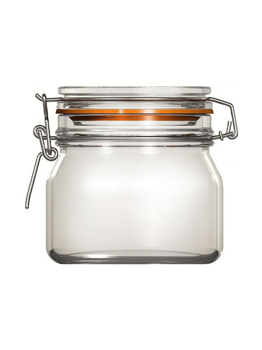 Uniglass Econ Vaza Uz General cu capac ermetic Sticlă Transparent 350ml